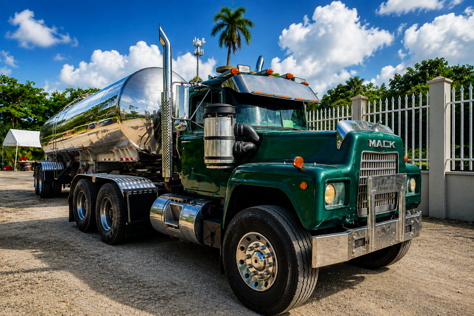 Camión de Navarro Towing & Transport